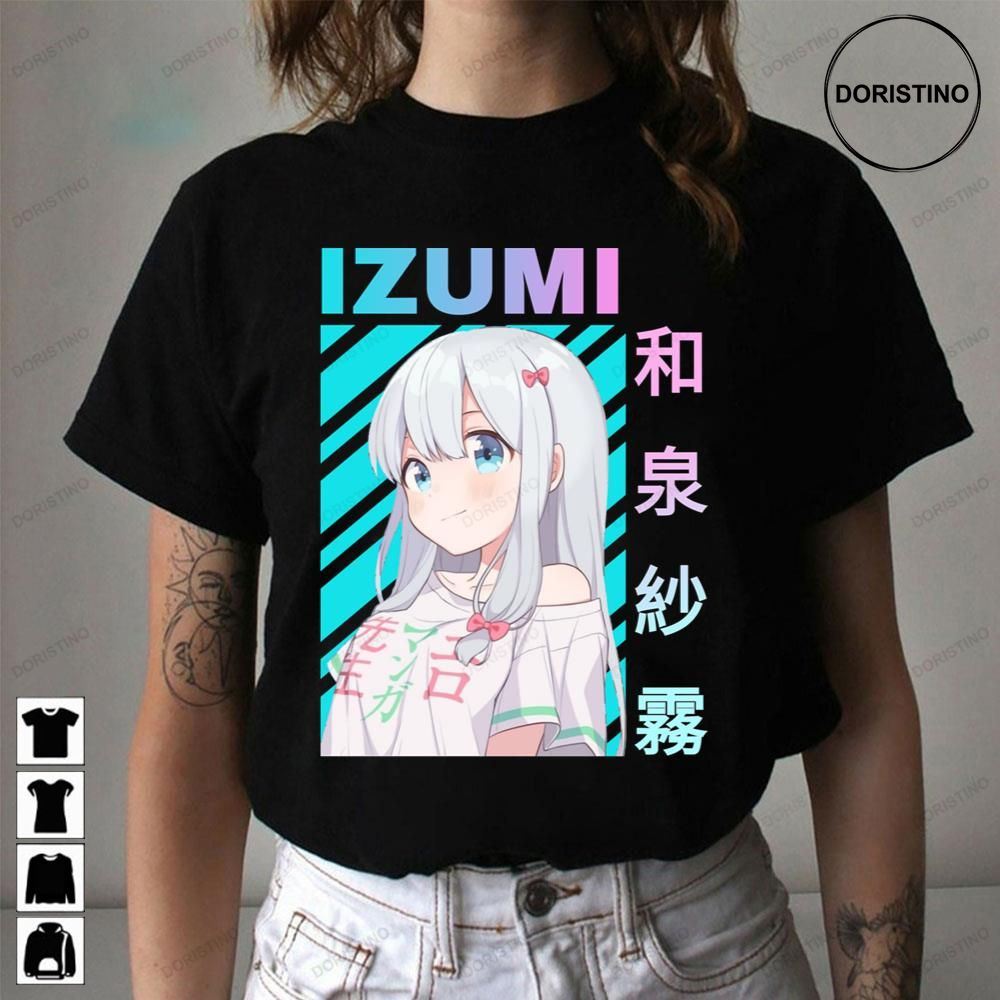 Vintage Photograp Izumi Sagiri Eromanga Sensei Graphic For Fan Limited Edition T-shirts